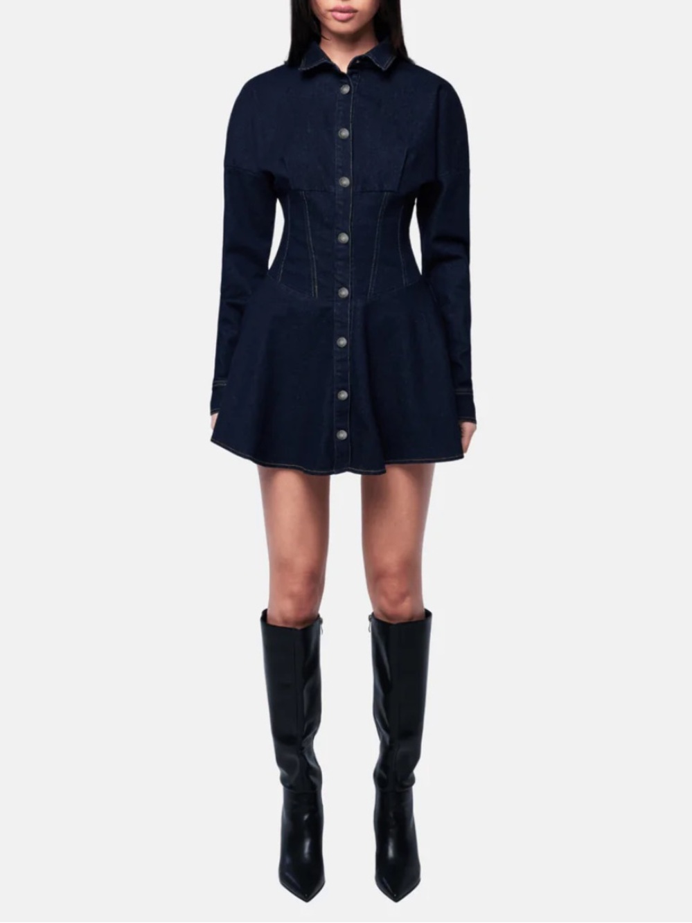 OW Collection ELLA Denim Dress